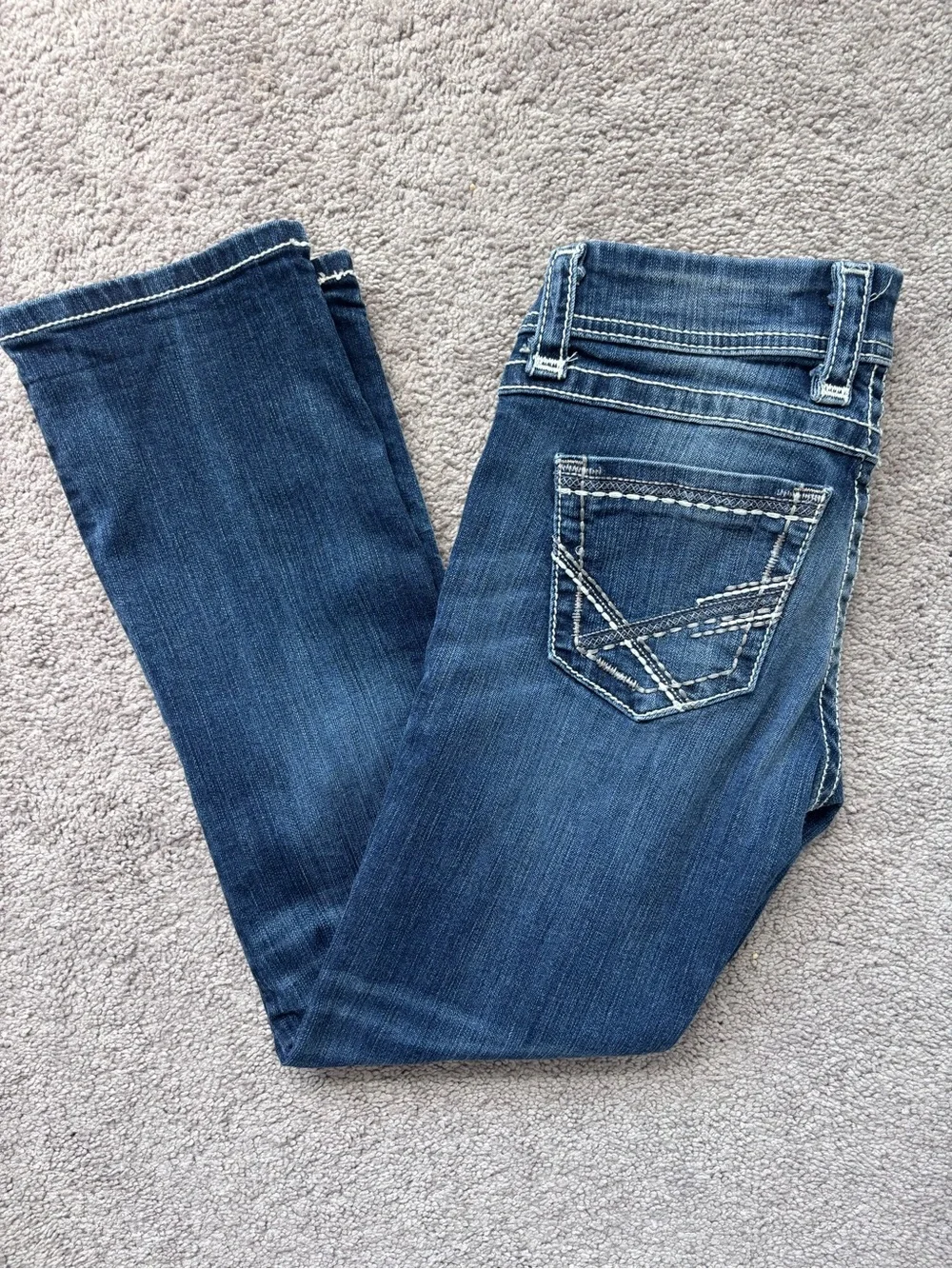 BKE Sabrina Bootcut Jeans size 27 Medium Wash Stretch Low Rise Y2K  Denim